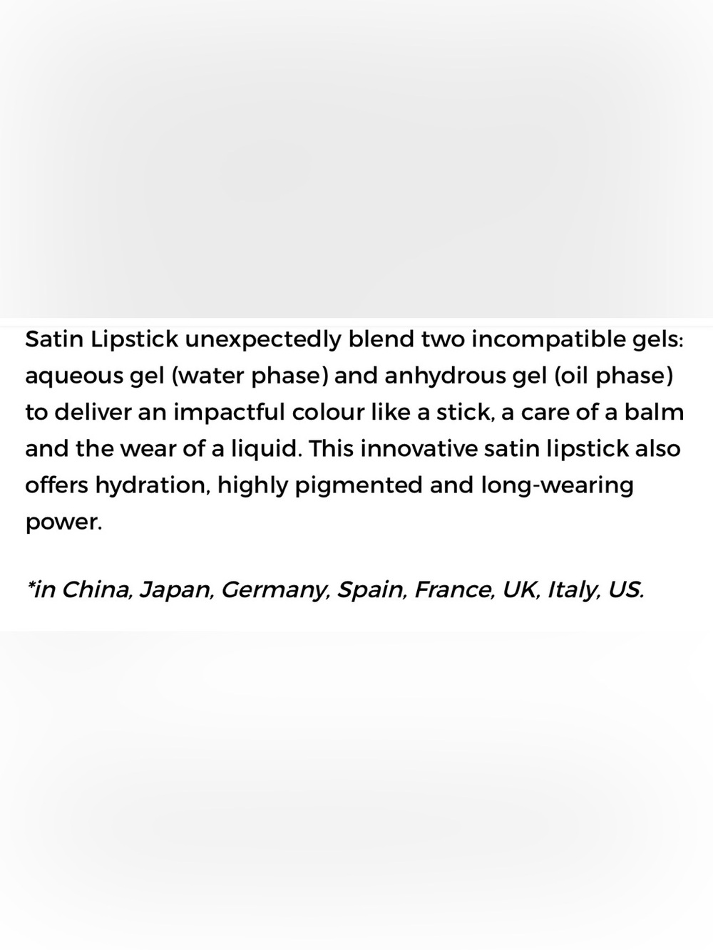Giorgio Armani Lip Maestro Satin Liquid Lipstick - 02 Soft, NEW - Picture 5 of 5